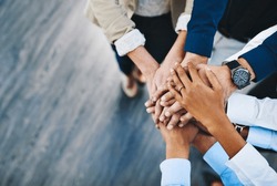 Group Business People Hands Stack Teamwork 2475777367